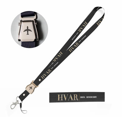 Hvar City Series seat belt lanyard - black