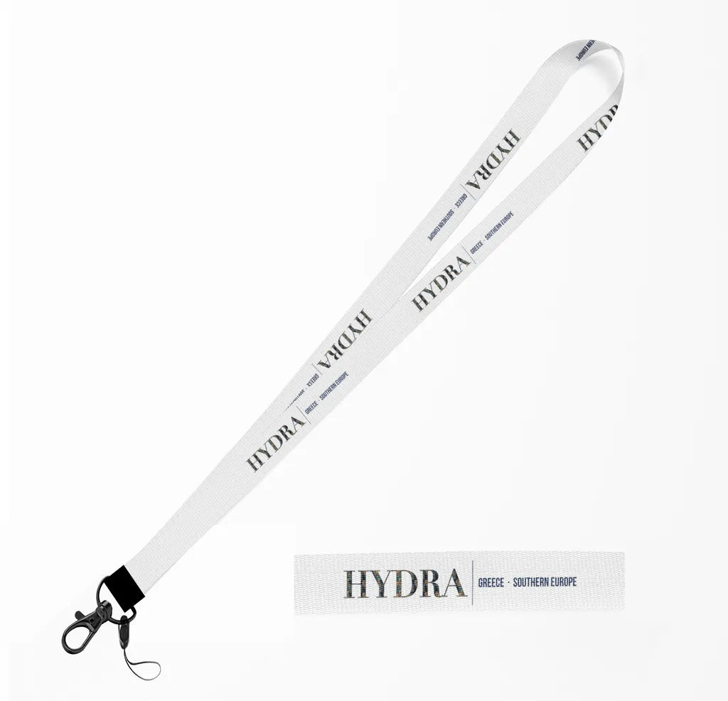 Hydra City Series lanyard - white
