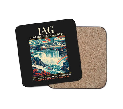 IAG - Poster - Coaster - Black
