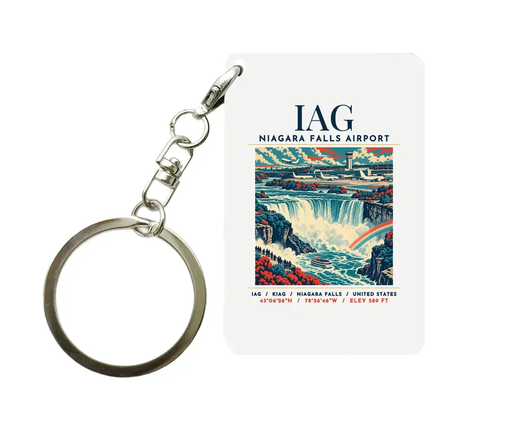 IAG - Poster - Key Chain - White