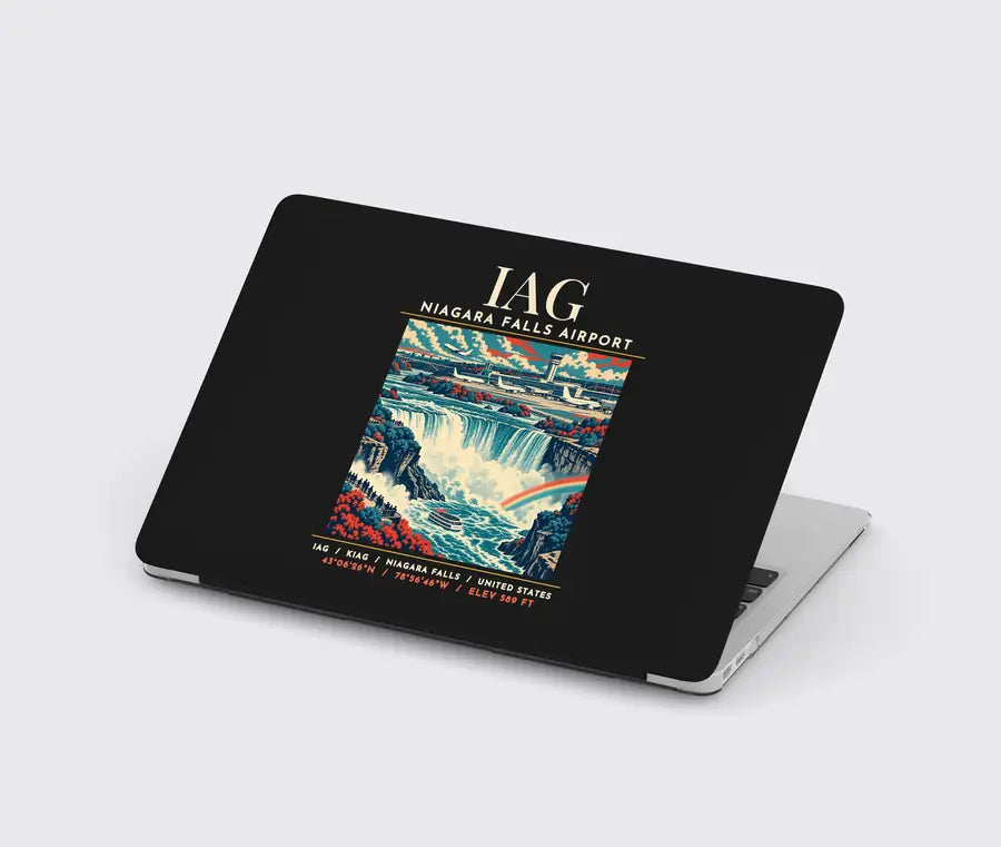 IAG - Poster - MacBook Case - Black