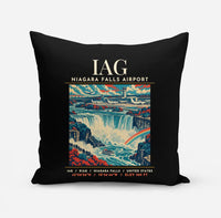 Thumbnail for IAG - Poster - Pillow - Black