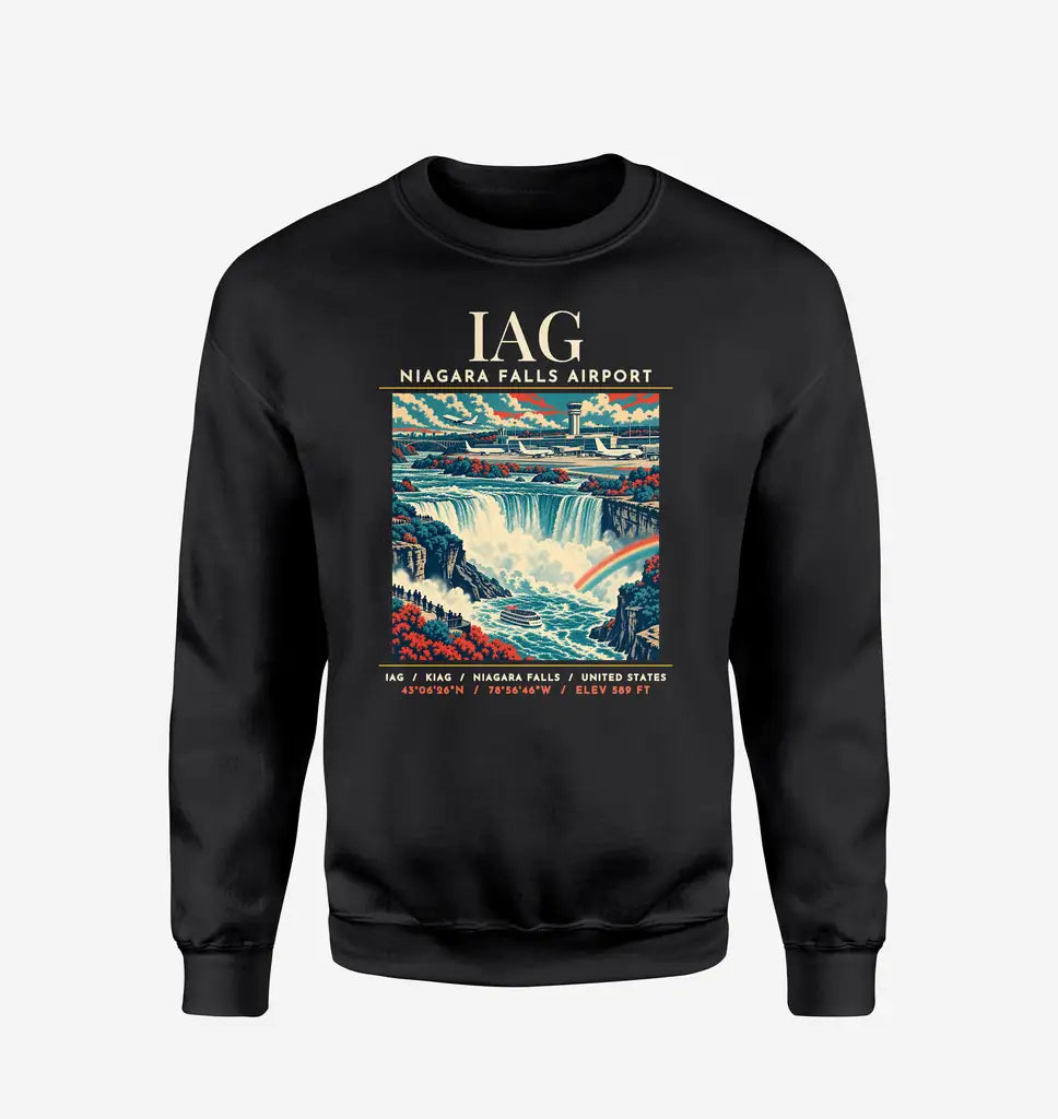 IAG - Poster - Sweatshirt - Black