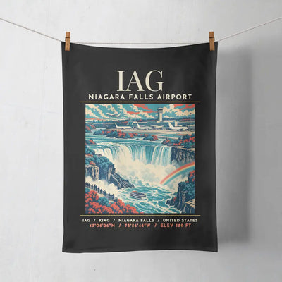 IAG - Poster - Towel - Black