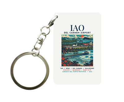 IAO - Poster - Key Chain - White