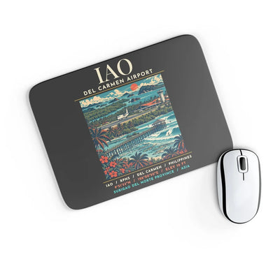 IAO - Poster - Mouse Pad - Black