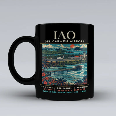 IAO - Poster - Mug - Black