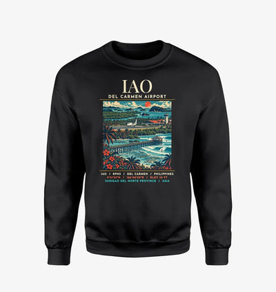 IAO - Poster - Sweatshirt - Black