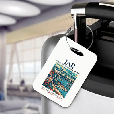 IAR - Poster - Luggage Tag - White