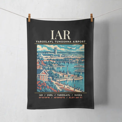 IAR - Poster - Towel - Black