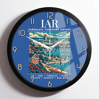 Thumbnail for IAR - Poster - Wall Clock Framed - Blue