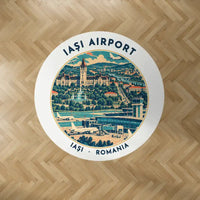 Thumbnail for Iași International Airport (IAS) Carpets - Carpet Round - Badge - White