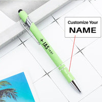 Thumbnail for Iași International Airport (IAS) Pens - touch pen - light green with name
