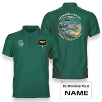 Thumbnail for ICN - Badge - Double-Side Polo - Green + Name