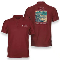 Thumbnail for ICN - Poster - Double-Side Polo - Red