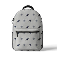 Thumbnail for ICON A5 - 3D Backpack - 3D Pattern - White