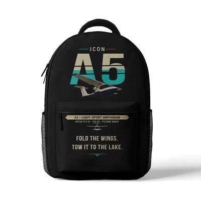 ICON A5 - 3D Backpack - Original - Black