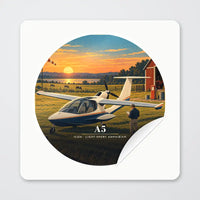 Thumbnail for ICON A5 - 3D - Circle Sticker - Peel