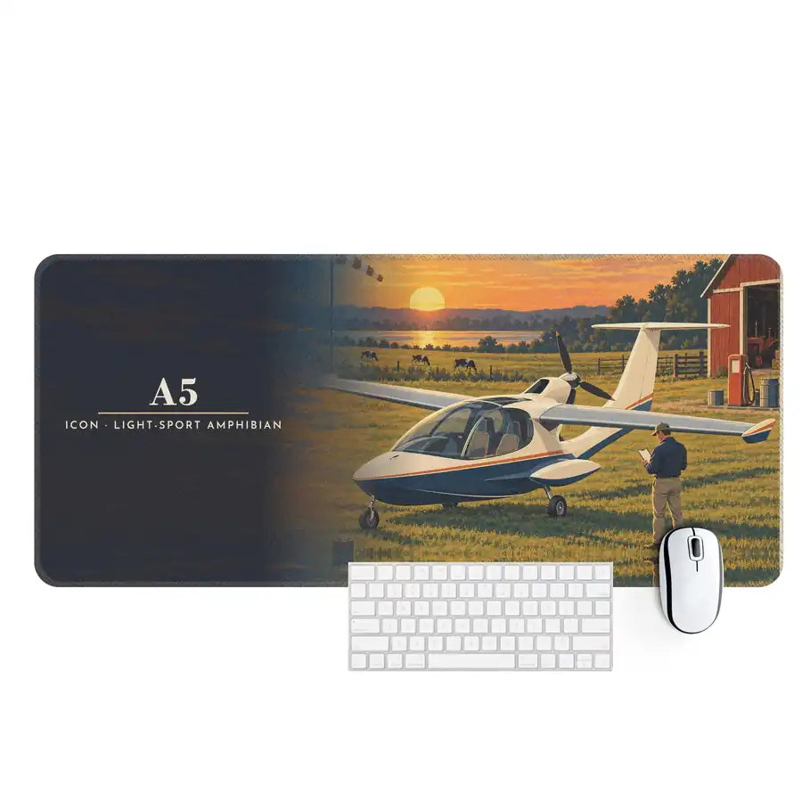 ICON A5 - 3D - Desk Mat - Full Print