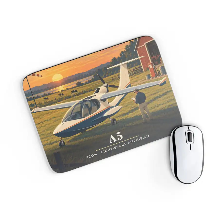 ICON A5 - 3D - Mouse Pad - Full Print