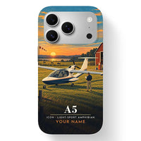 Thumbnail for ICON A5 - 3D + Name - MagSafe iPhone 17 Pro - Black