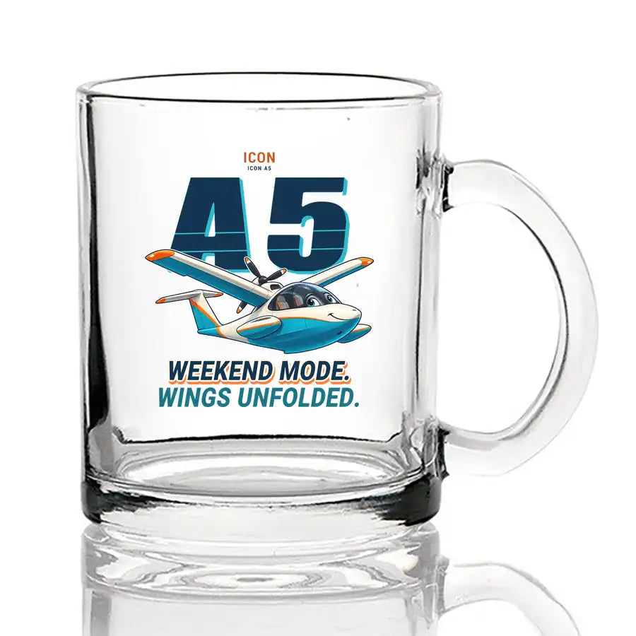 ICON A5 - Cartoon - Coffee & Tea Glass