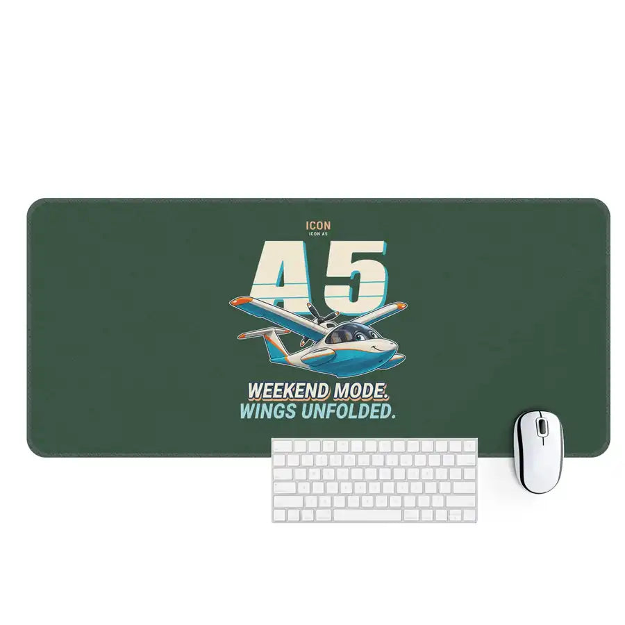 ICON A5 - Cartoon - Desk Mat - Dark Green