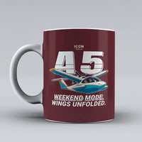 Thumbnail for ICON A5 - Cartoon - Mug - Dark Red
