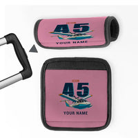Thumbnail for ICON A5 - Cartoon + Name - Luggage Handle Cover - Pink