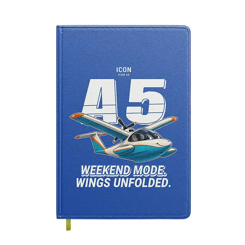 ICON A5 - Cartoon - Notebook - Blue