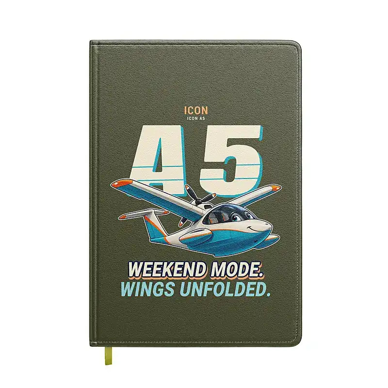 ICON A5 - Cartoon - Notebook - Green Army