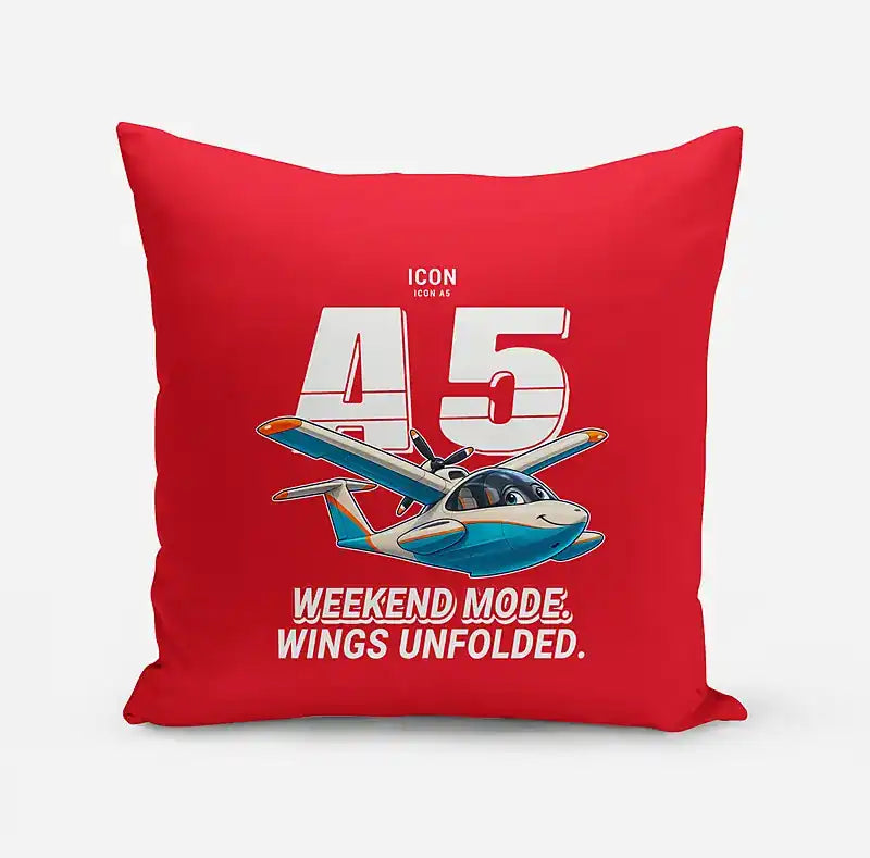 ICON A5 - Cartoon - Pillow - Red