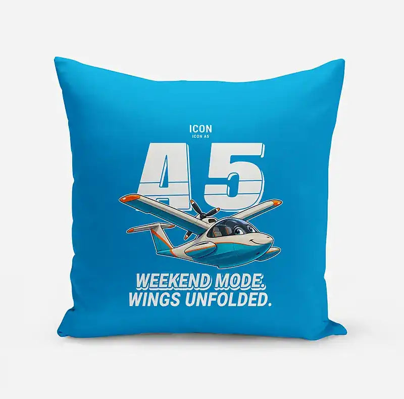 ICON A5 - Cartoon - Pillow - Turquoise