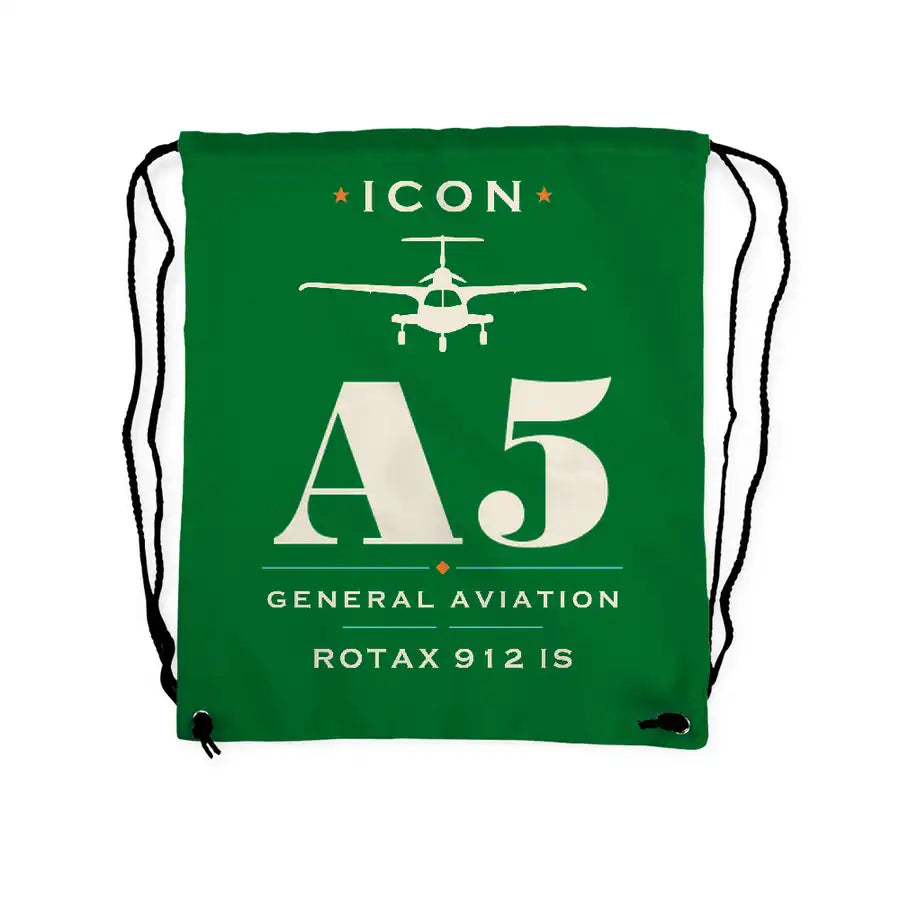 ICON A5 - Drawstring Bag - Heritage - Green
