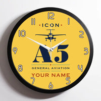 Thumbnail for ICON A5 - Heritage + Name - Framed - Yellow
