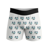 Thumbnail for ICON A5 - Men Boxers - Original Pattern - White