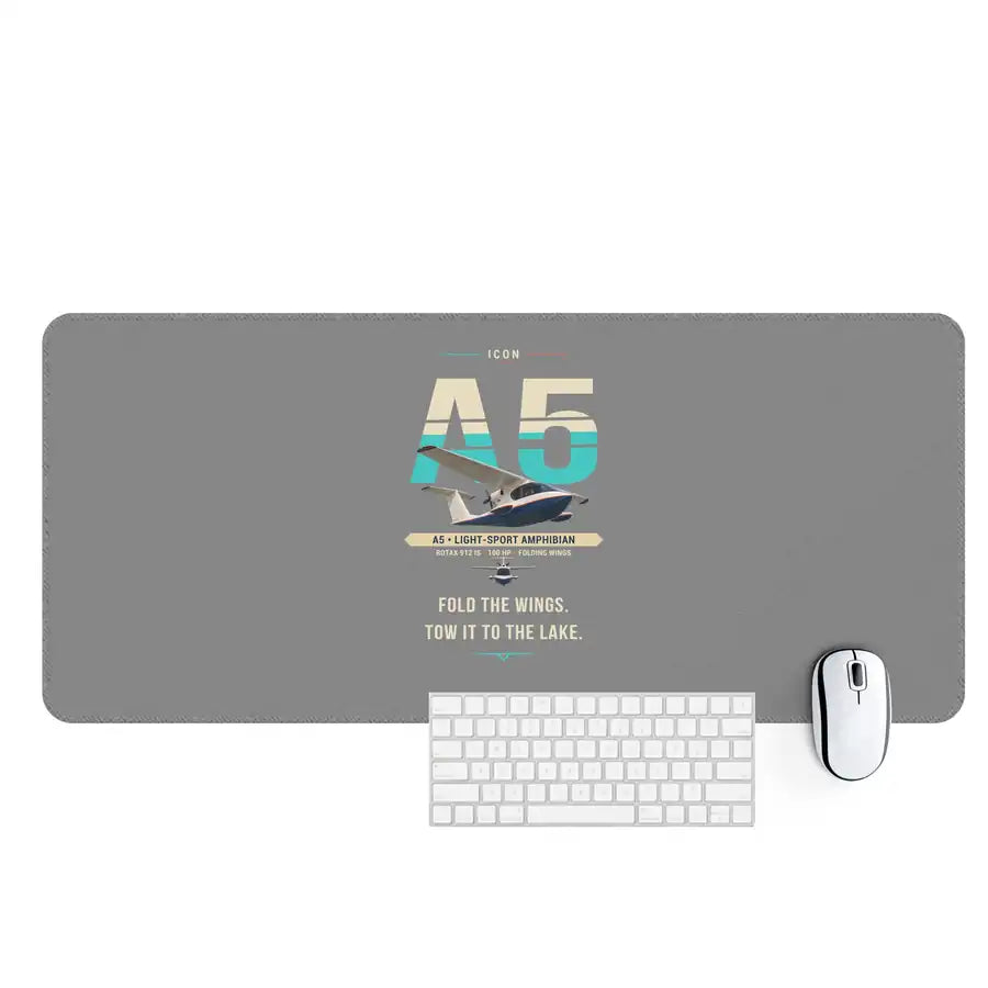 ICON A5 - Original - Desk Mat - Gray