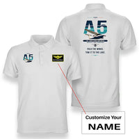 Thumbnail for ICON A5 - Original - Double-Side Polo - White + Name