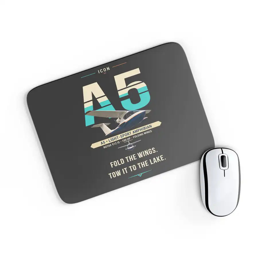 ICON A5 - Original - Mouse Pad - Black
