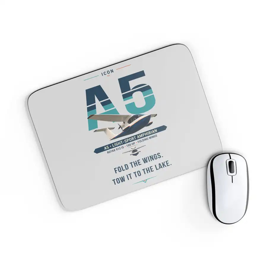 ICON A5 - Original - Mouse Pad - Light Gray