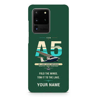 Thumbnail for ICON A5 - Original + Name - Samsung Case - Dark Green
