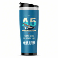 Thumbnail for ICON A5 - Original + Name - Stainless Steel (No Holder) - Light Blue