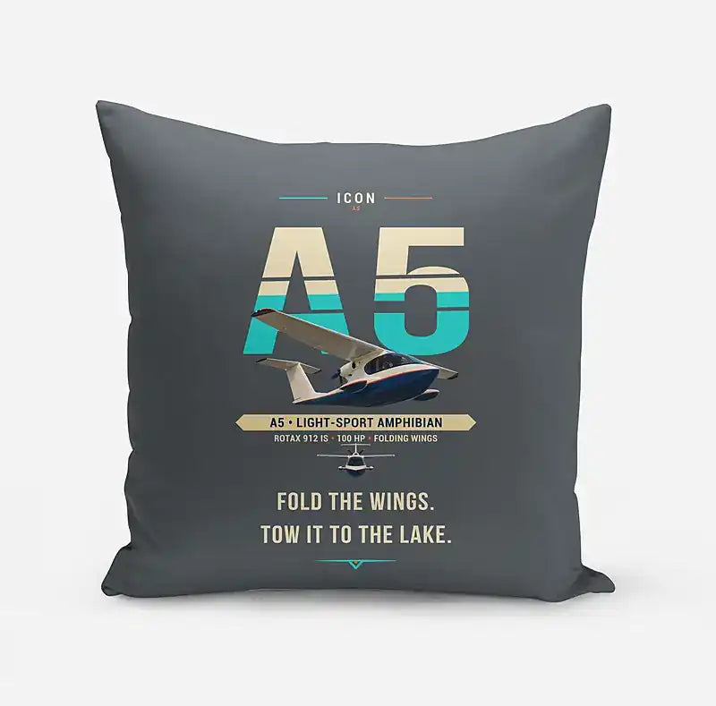 ICON A5 - Original - Pillow - Gray