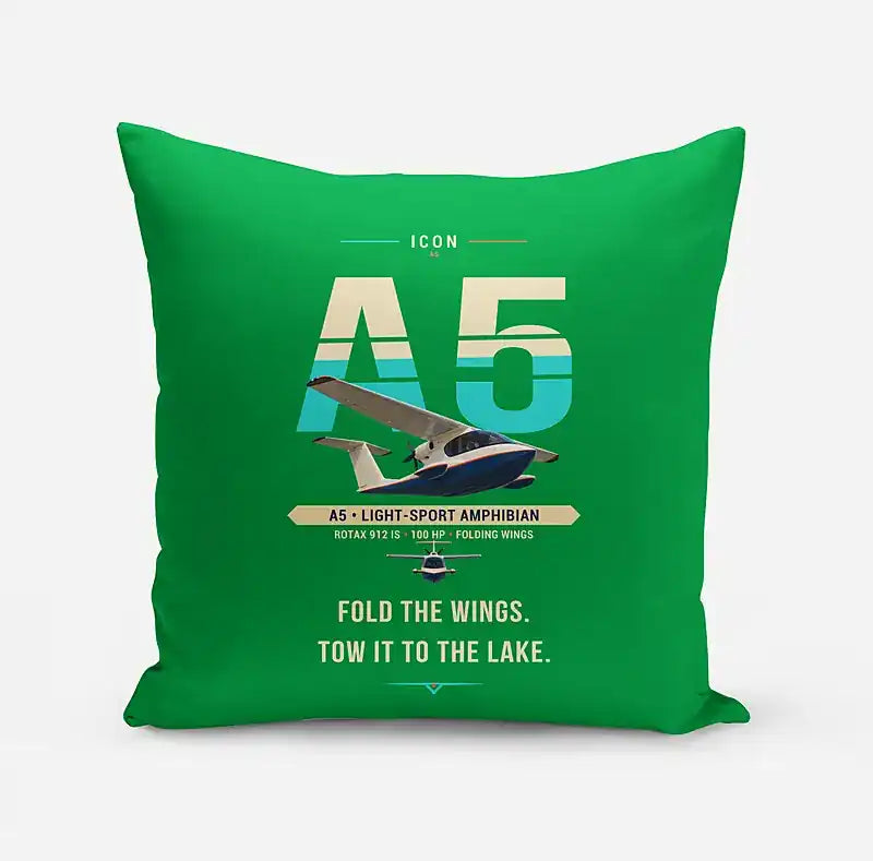 ICON A5 - Original - Pillow - Green