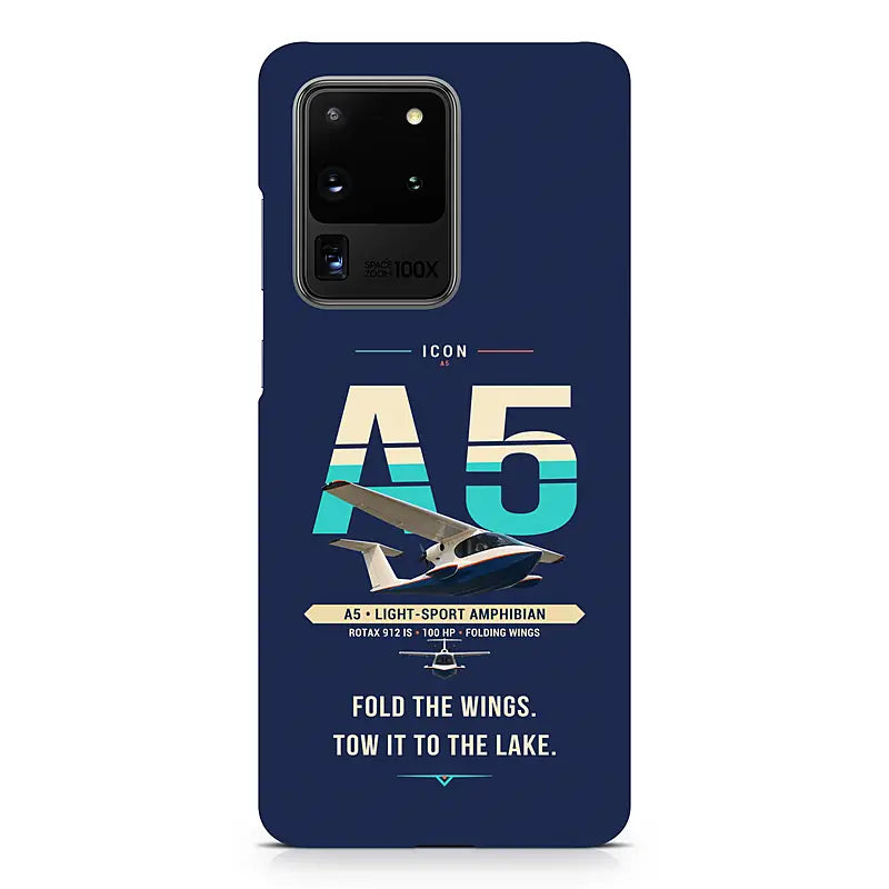 ICON A5 - Original - Samsung Case - Navy Blue