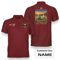 Thumbnail for ICON A5 - Poster - Double-Side Polo - Red + Name