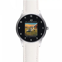 Thumbnail for ICON A5 - Poster - Leather Strap - White Leather Strap