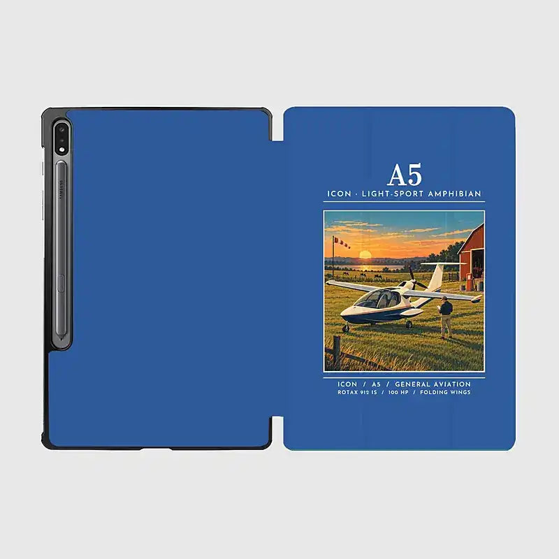 ICON A5 - Poster - Samsung Tablet - Blue