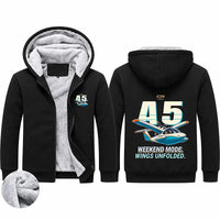 Thumbnail for ICON A5 Zipped Sweatshirts - Cartoon - Black