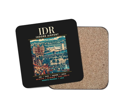 IDR - Poster - Coaster - Black